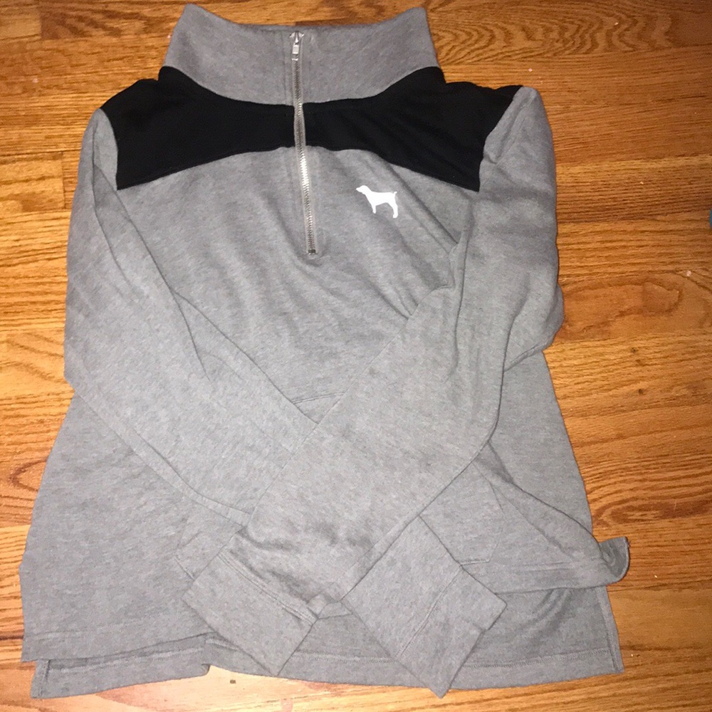 PINK half zip